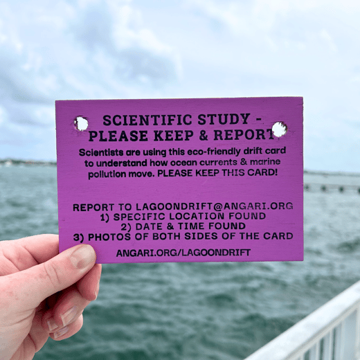 ANGARI Lagoon Drift Card Study 11th experiment drift card