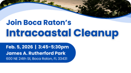 Boca Raton Intracoastal Cleanup - logo