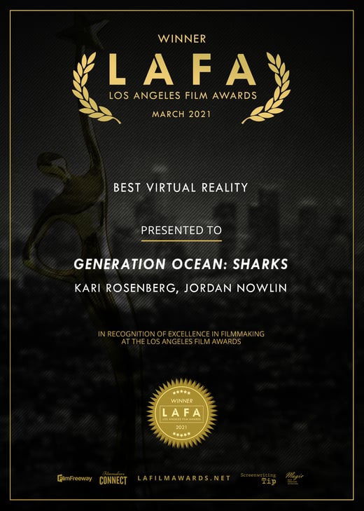 Generation Ocean- Sharks LAFA Winner