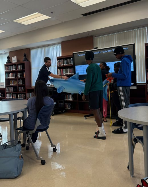 COE: Sharks school visit